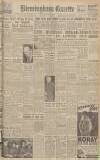 Birmingham Daily Gazette Friday 15 January 1943 Page 1