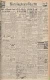 Birmingham Daily Gazette Wednesday 01 September 1943 Page 1