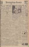 Birmingham Daily Gazette Tuesday 19 October 1943 Page 1