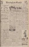 Birmingham Daily Gazette Tuesday 02 November 1943 Page 1