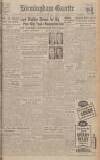 Birmingham Daily Gazette Friday 12 November 1943 Page 1