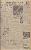 Birmingham Daily Gazette Saturday 13 November 1943 Page 1