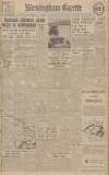 Birmingham Daily Gazette Saturday 08 January 1944 Page 1