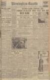 Birmingham Daily Gazette Monday 24 January 1944 Page 1