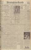 Birmingham Daily Gazette Friday 03 March 1944 Page 1