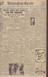 Birmingham Daily Gazette Thursday 10 August 1944 Page 1