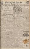 Birmingham Daily Gazette Monday 04 September 1944 Page 1