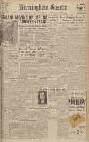 Birmingham Daily Gazette Monday 02 October 1944 Page 1