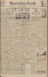 Birmingham Daily Gazette Tuesday 07 November 1944 Page 1