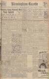 Birmingham Daily Gazette Wednesday 24 January 1945 Page 1