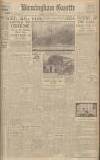 Birmingham Daily Gazette Thursday 25 October 1945 Page 1