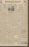 Birmingham Daily Gazette Tuesday 13 November 1945 Page 1