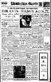 Birmingham Daily Gazette Saturday 13 August 1949 Page 1