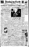 Birmingham Daily Gazette Friday 10 February 1950 Page 1