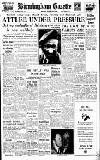 Birmingham Daily Gazette Monday 27 February 1950 Page 1