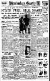 Birmingham Daily Gazette Saturday 22 April 1950 Page 1