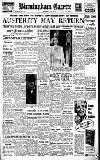 Birmingham Daily Gazette Thursday 27 July 1950 Page 1