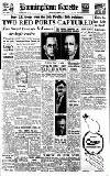 Birmingham Daily Gazette Tuesday 03 October 1950 Page 1