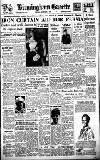Birmingham Daily Gazette Tuesday 18 September 1951 Page 1