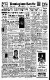Birmingham Daily Gazette Saturday 02 October 1954 Page 1
