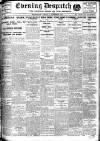 Evening Despatch Monday 06 September 1915 Page 1