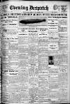 Evening Despatch Friday 28 January 1921 Page 1