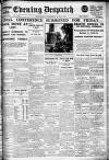 Evening Despatch Wednesday 25 May 1921 Page 1