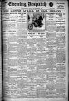 Evening Despatch Monday 19 September 1921 Page 1