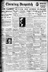Evening Despatch Tuesday 08 November 1921 Page 1