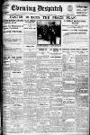Evening Despatch Friday 11 November 1921 Page 1