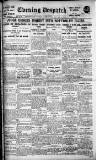 Evening Despatch Tuesday 13 December 1921 Page 1