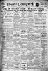 Evening Despatch Tuesday 03 January 1922 Page 1