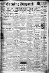 Evening Despatch Friday 27 January 1922 Page 1