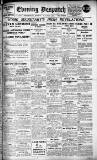 Evening Despatch Monday 12 March 1923 Page 1