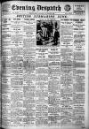 Evening Despatch Saturday 18 August 1923 Page 1