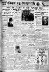 Evening Despatch Wednesday 12 September 1923 Page 1
