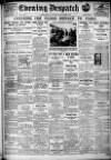 Evening Despatch Friday 04 January 1924 Page 1
