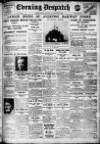 Evening Despatch Monday 14 January 1924 Page 1