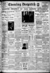 Evening Despatch Thursday 17 January 1924 Page 1