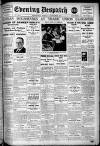 Evening Despatch Monday 01 September 1924 Page 1
