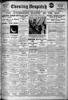 Evening Despatch Saturday 24 January 1925 Page 1