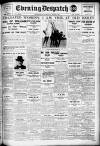 Evening Despatch Monday 02 March 1925 Page 1