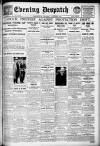 Evening Despatch Thursday 01 October 1925 Page 1
