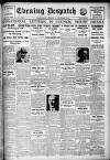 Evening Despatch Tuesday 10 November 1925 Page 1