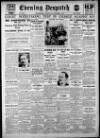 Evening Despatch Monday 22 November 1926 Page 1