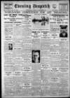 Evening Despatch Tuesday 23 November 1926 Page 1