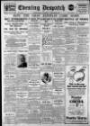 Evening Despatch Thursday 01 November 1928 Page 1