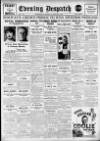 Evening Despatch Monday 14 January 1929 Page 1