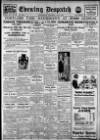Evening Despatch Thursday 02 May 1929 Page 1