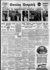 Evening Despatch Saturday 25 October 1930 Page 1